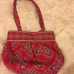 Vera Bradley Frankie Scarlet Shoulder Bag